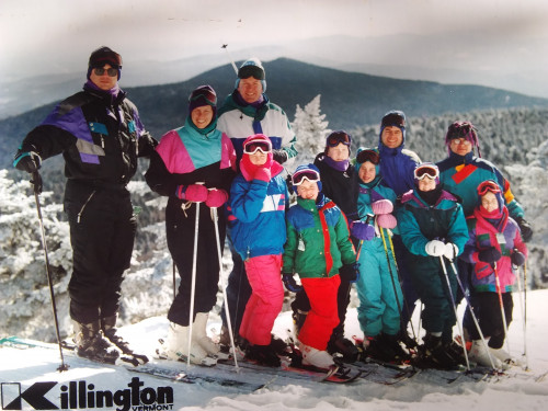 Sean's First Ski Team